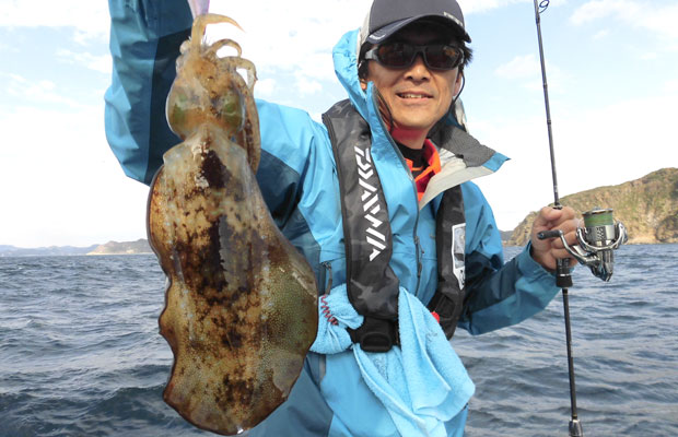 千葉県 富浦沖のアオリイカ ティップランで攻略 釣りビジョン マガジン 釣りビジョン