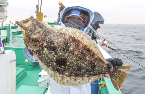茨城県 鹿島沖のヒラメ絶好調 大判 期待出来るシーズン 釣りビジョン マガジン 釣りビジョン