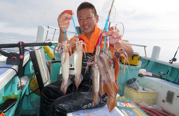 千葉県 南房総のスルメイカがシーズンイン 釣りビジョン マガジン 釣りビジョン