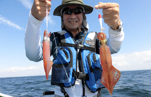 神奈川県 城ヶ島沖でヤリイカ開幕 ハモノ 狙いもバッチリ 釣りビジョン マガジン 釣りビジョン