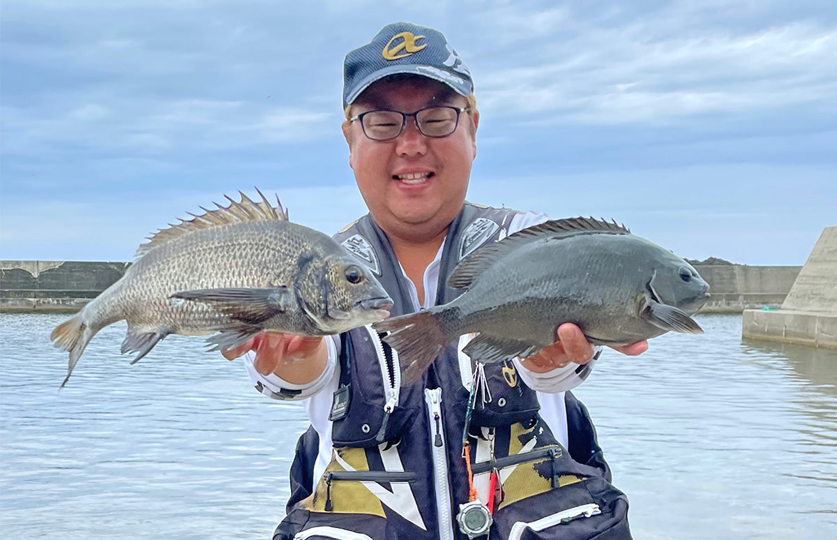 クロダイ、メジナかご釣り　磯竿4号小島54 質問 低水温期のタルカゴ釣りについて | 小島一文の\u201cG1フィッシング\u201d