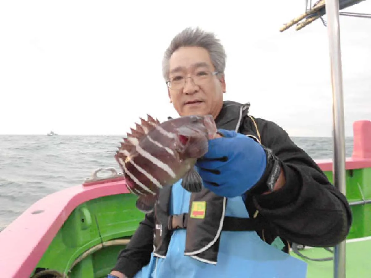 小型ながら超高級魚のマハタも
