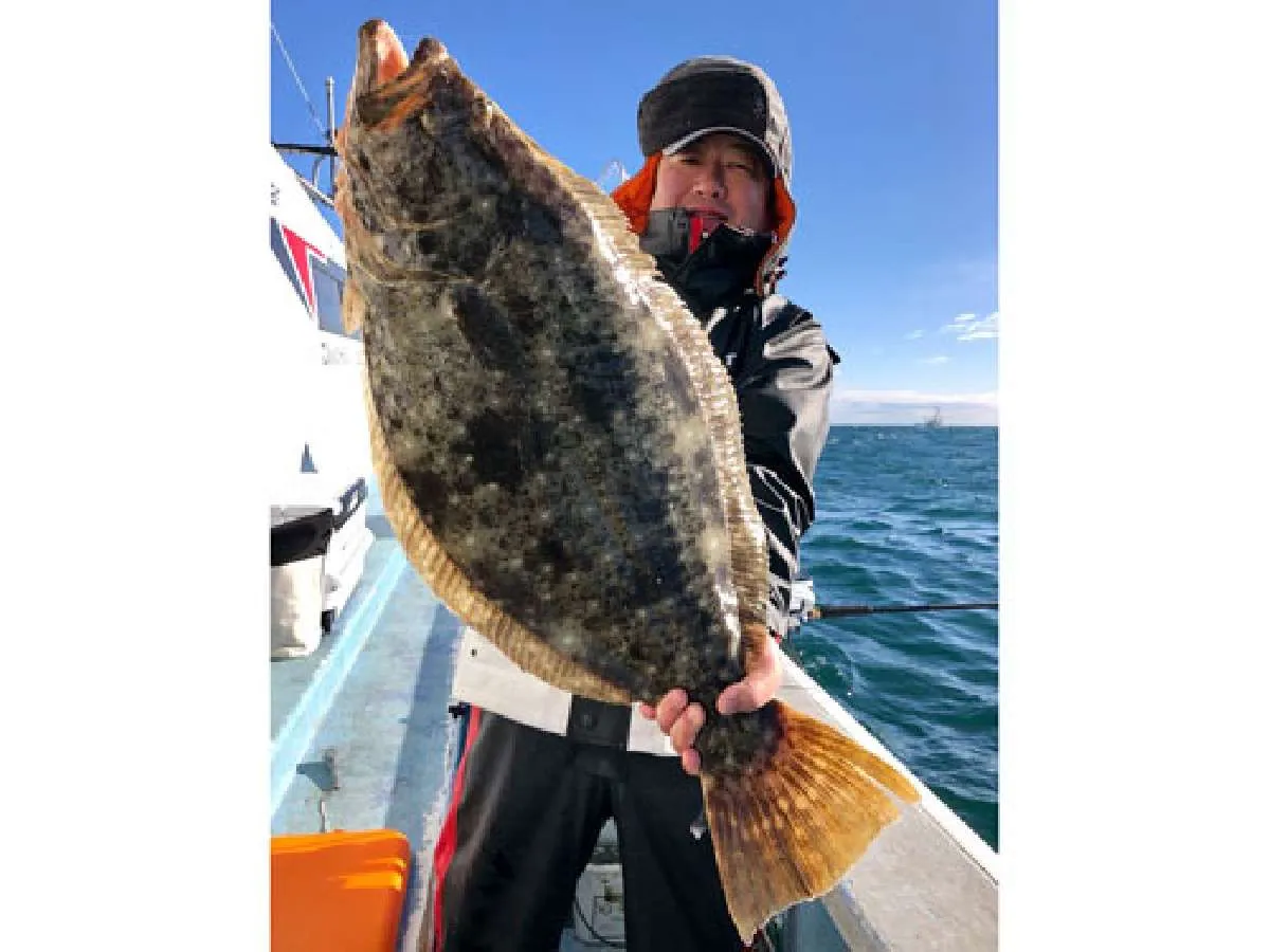 取材後日に出た5.6kg！（船長撮影）