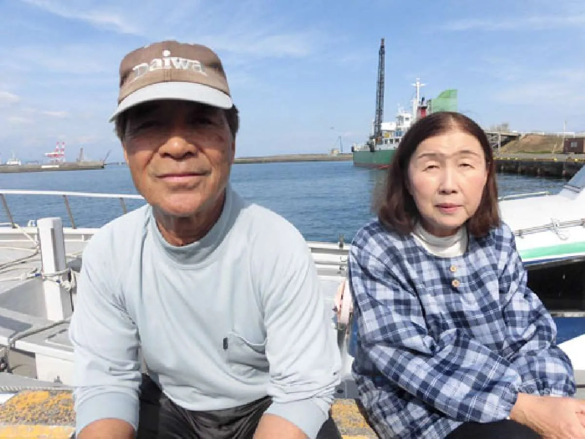 『茂吉丸』の小野田茂樹船長と女将の比登美さん