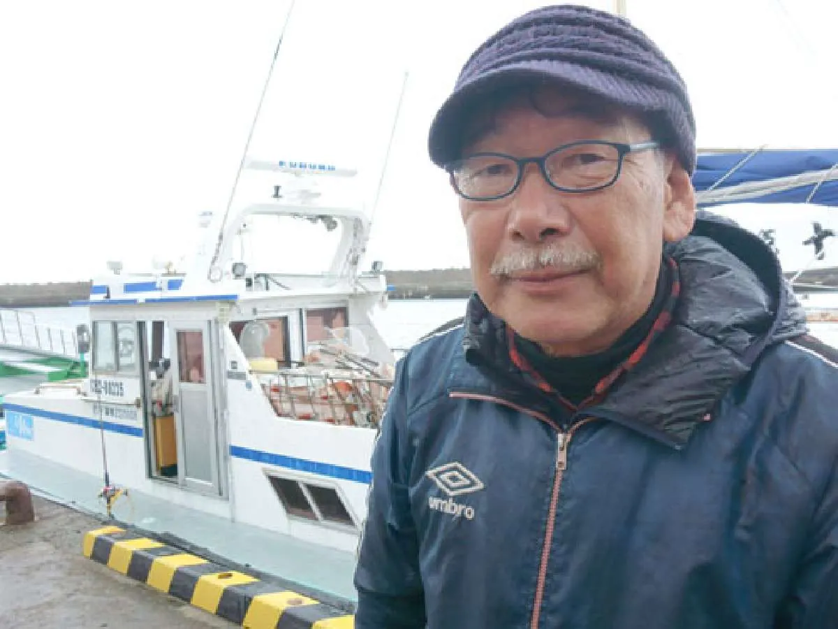 気さくでやさしい渡辺英雄船長