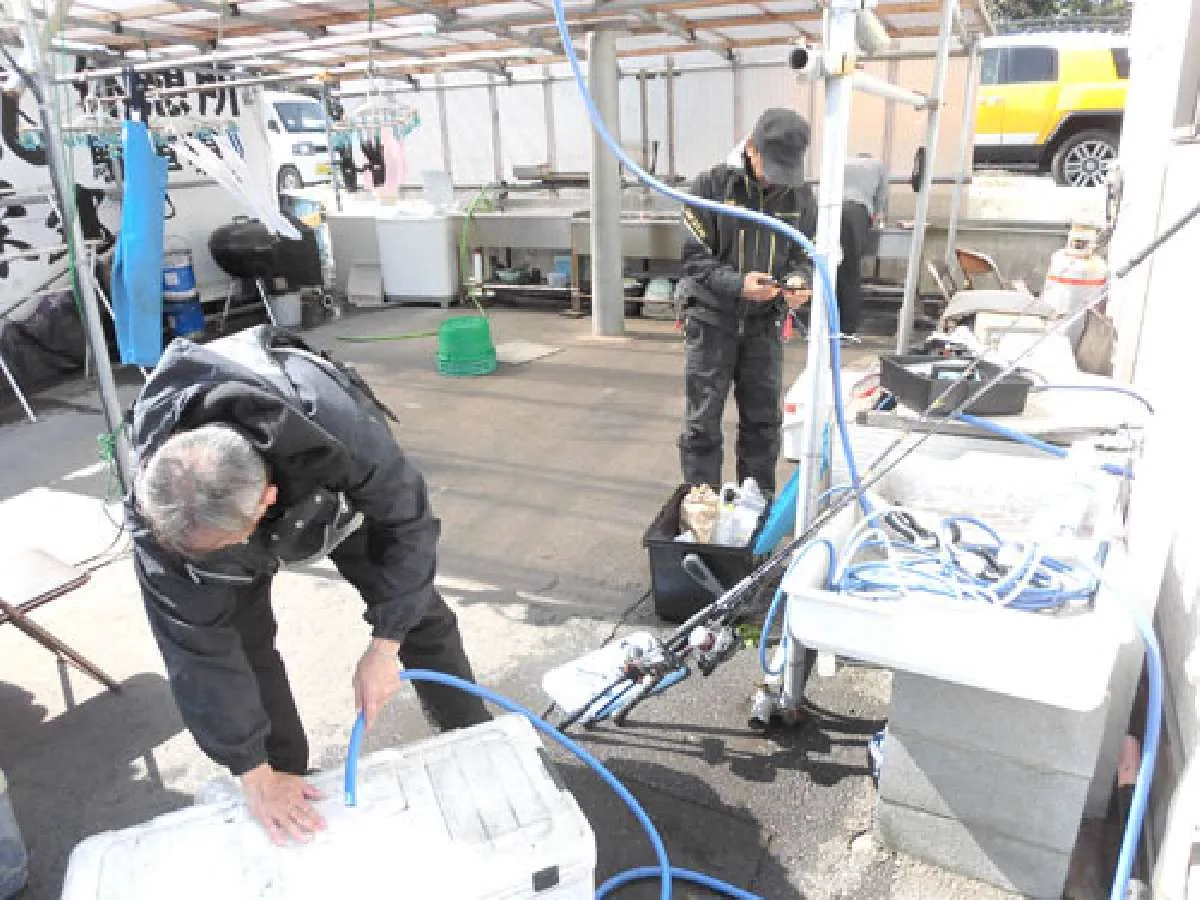 広々とした手洗い場