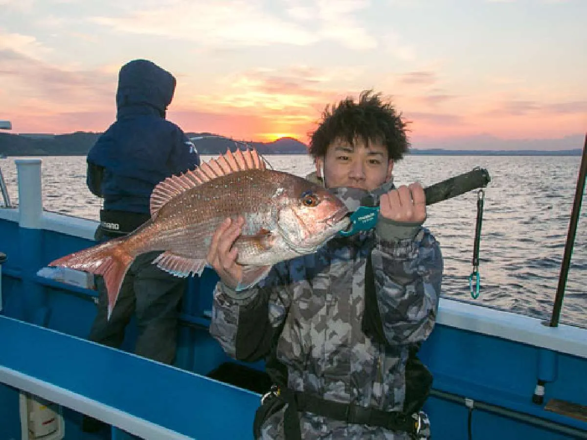 お父さんとの釣行で大活躍の関根君