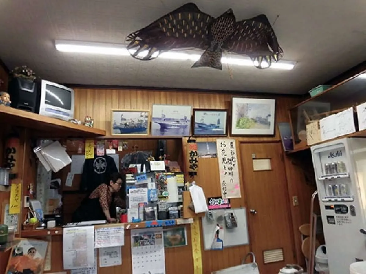 店内は情緒あふれる