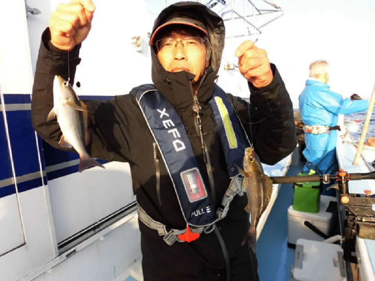 一荷（2匹）釣り