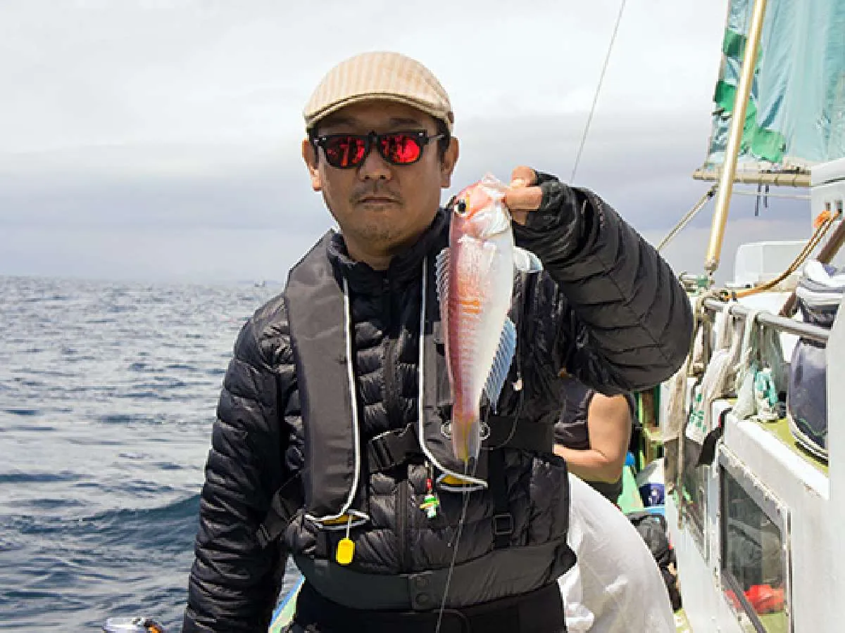 橋本さんにもアマダイがヒット
