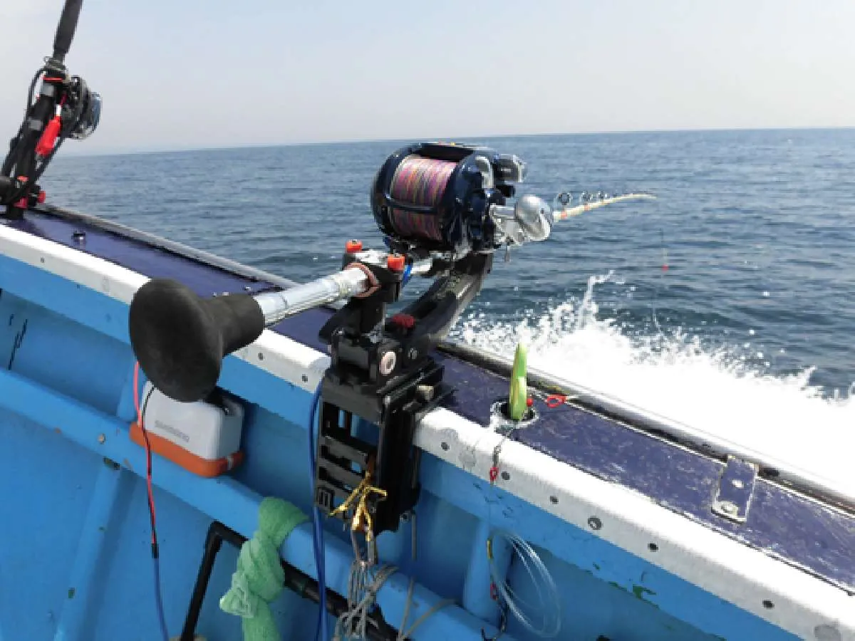 コマセ釣りのキハダ用タックルを流用できる
