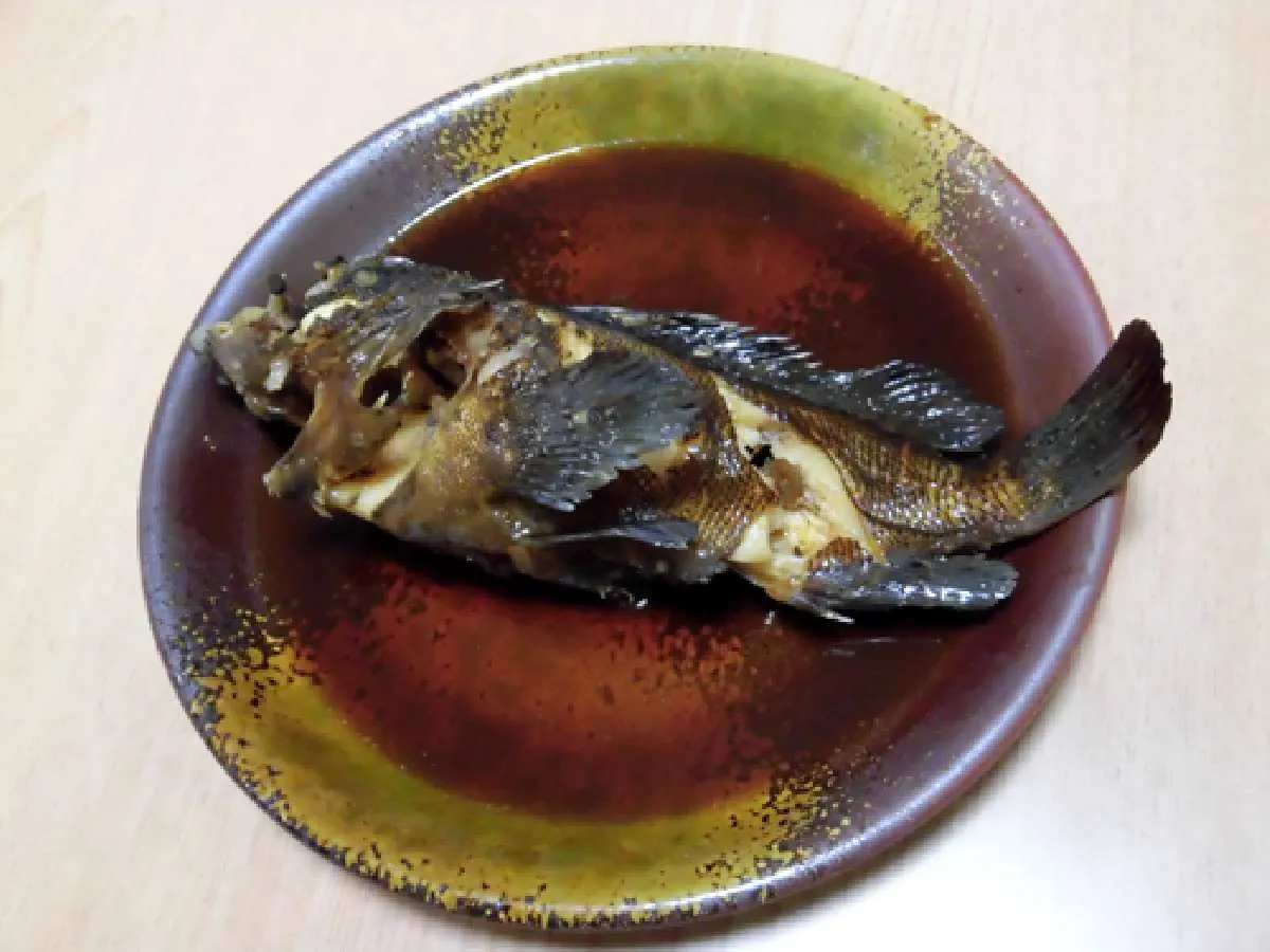 ムラソイの煮付け