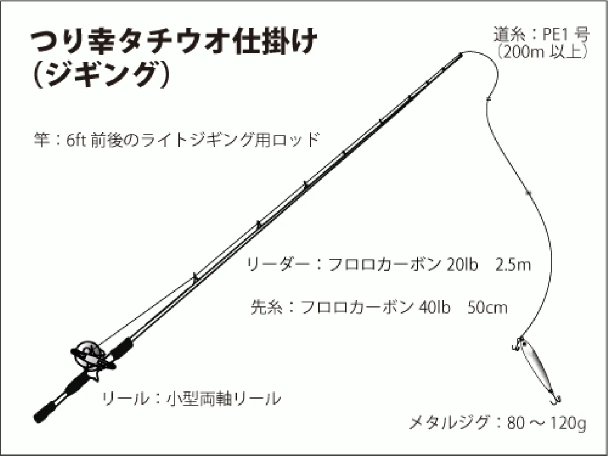 仕掛け図（ジギング）