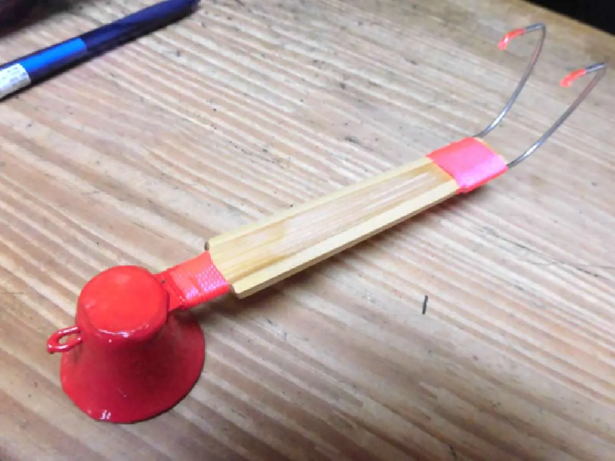 テンヤなどの購入も受け付け時に
