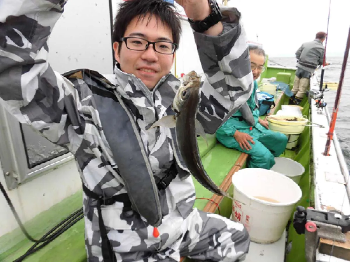 初のアジ釣りを楽しめました