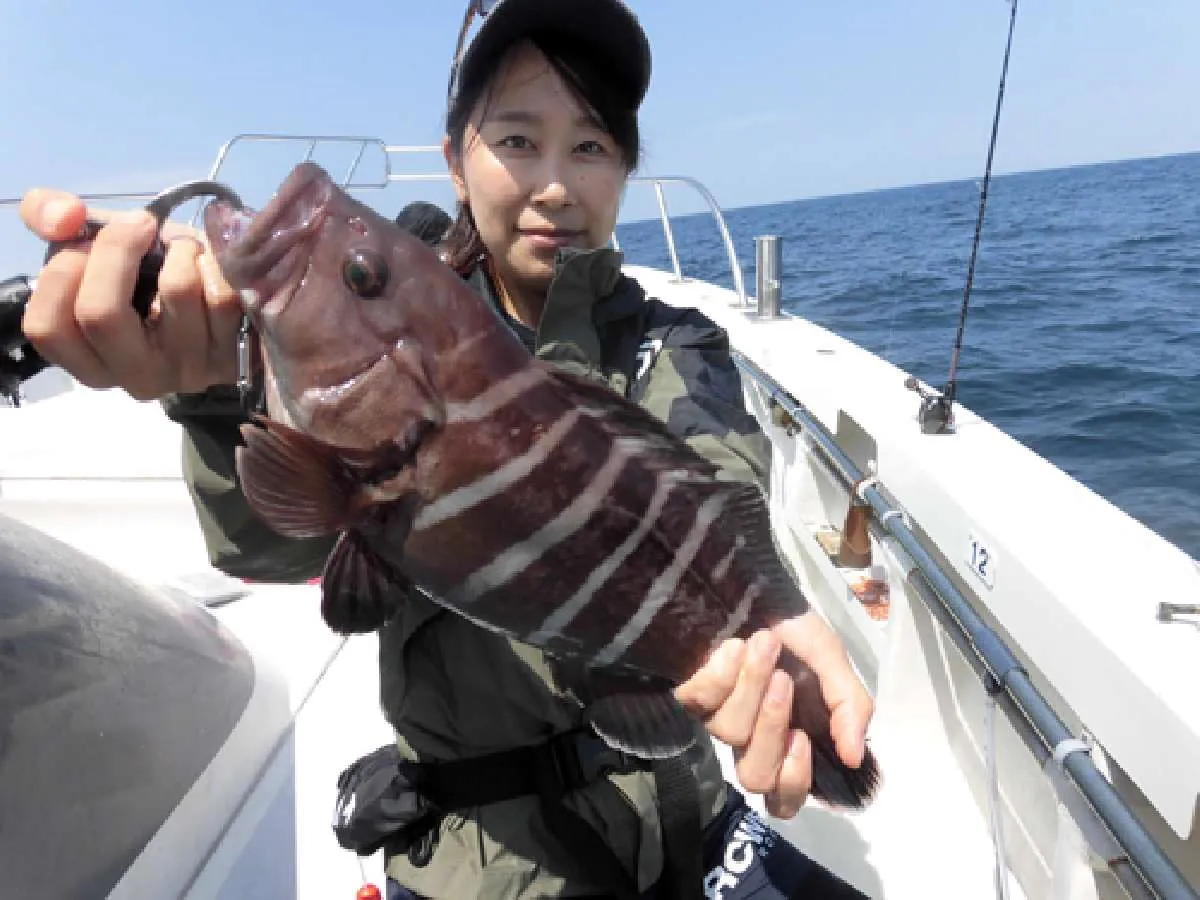 型の良いマハタも交じった