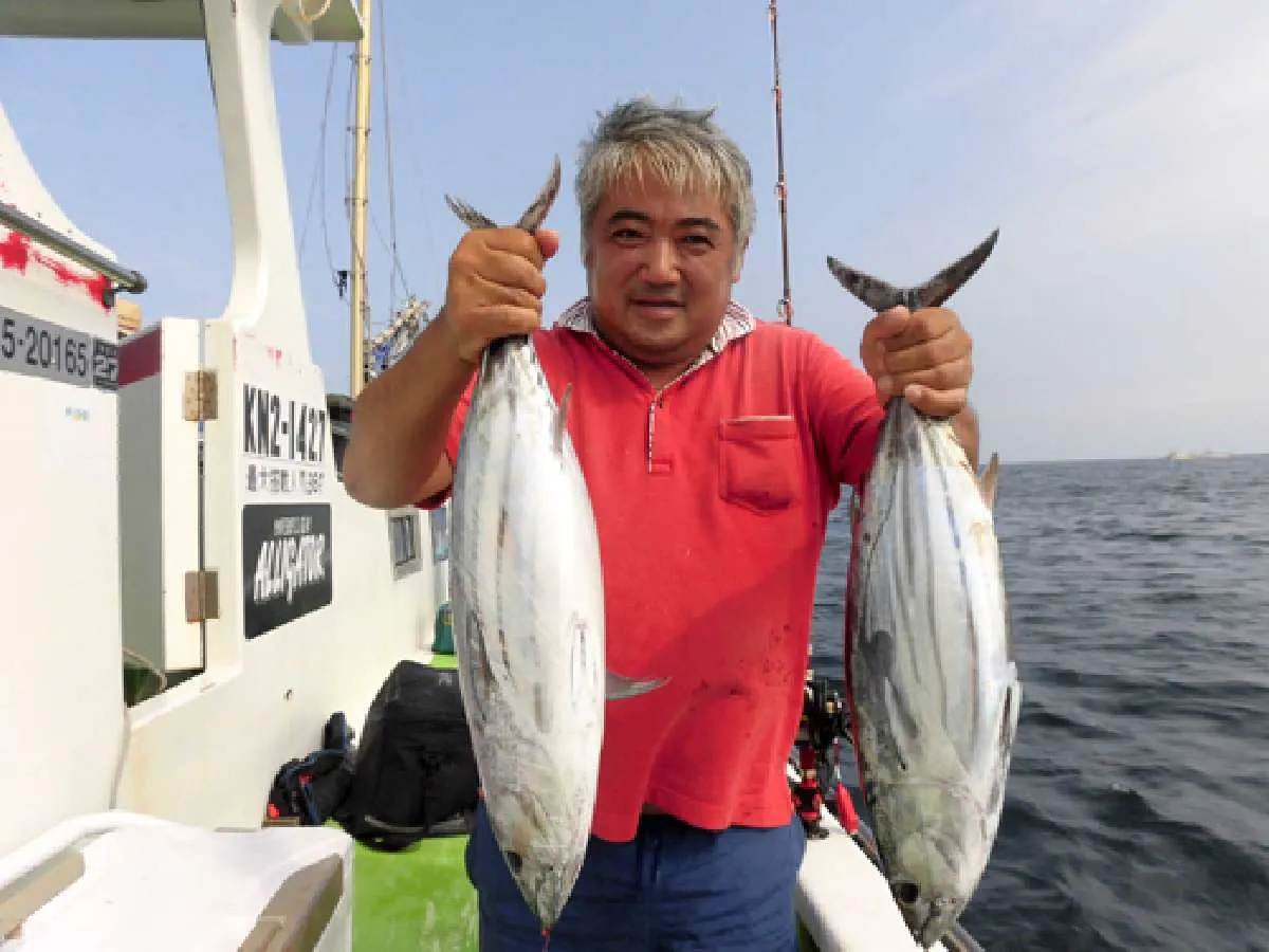 カツオの竿頭は森田さん