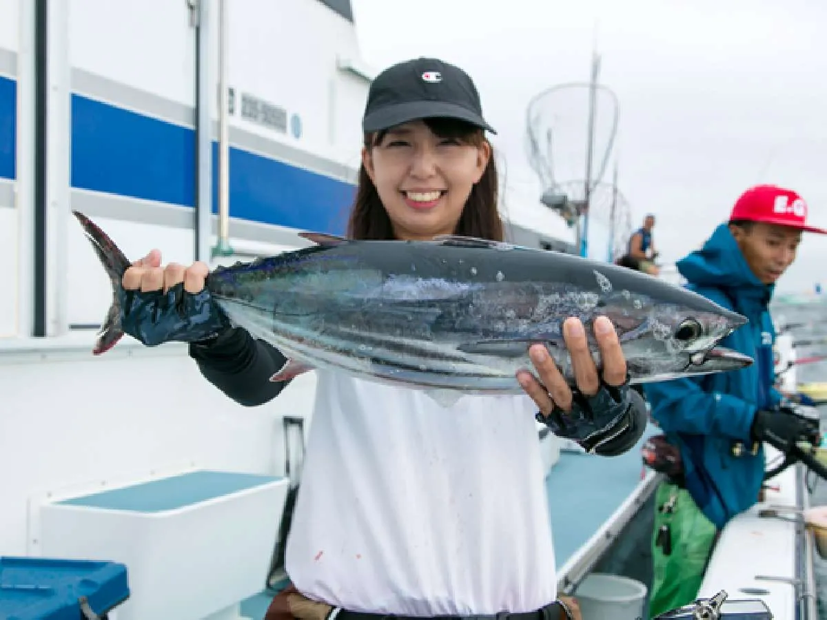 初挑戦・岩田さんも嬉しい1匹