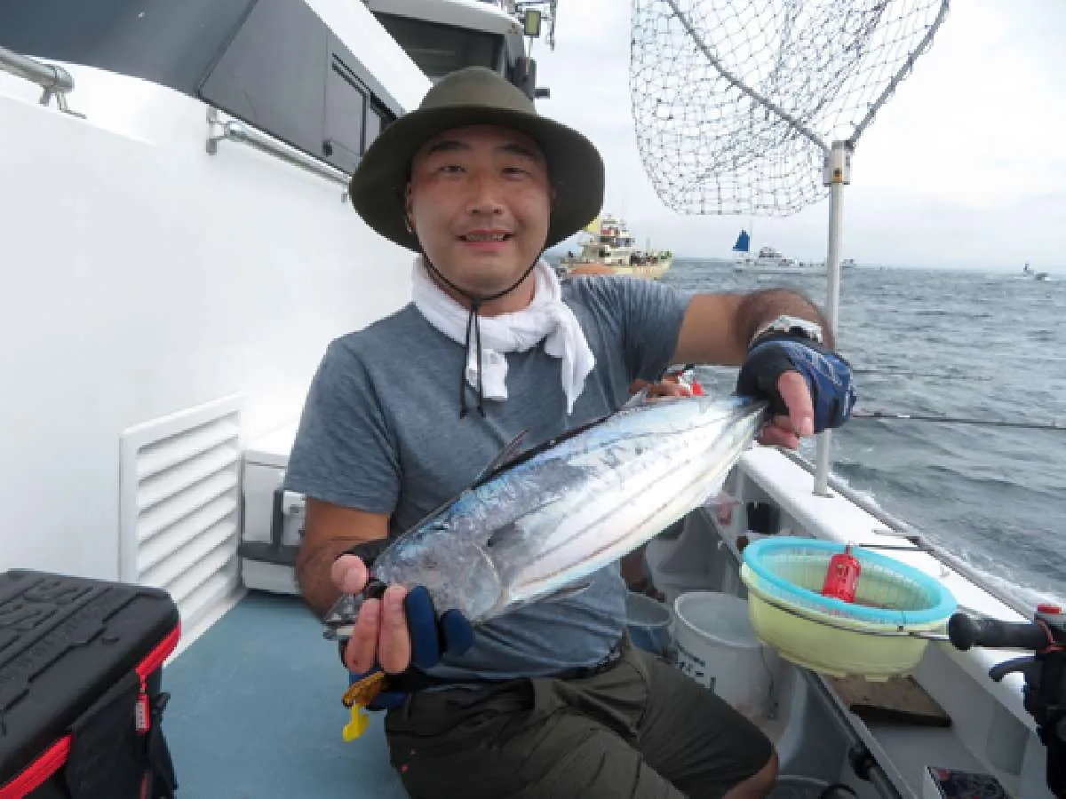 左舷側でもヒットし始めた後半戦