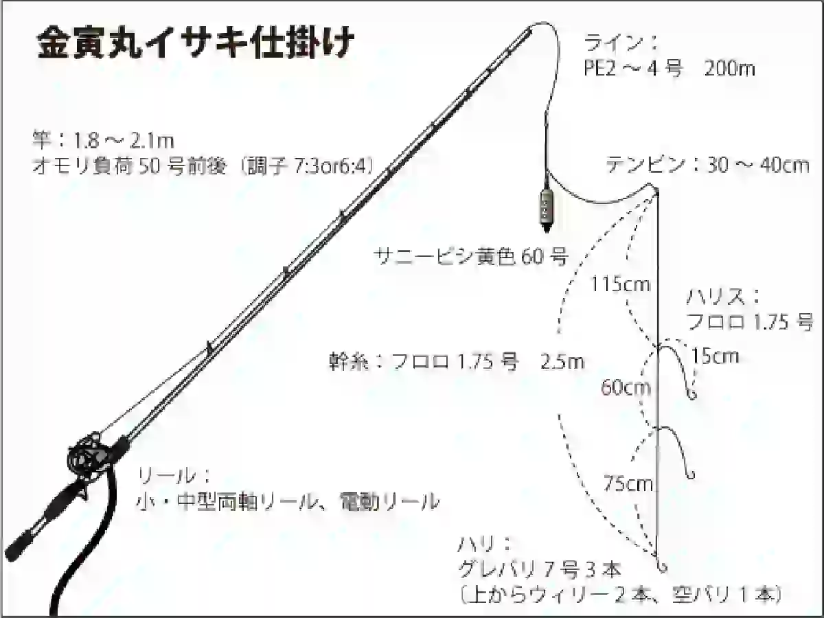 仕掛け図（イサキ）