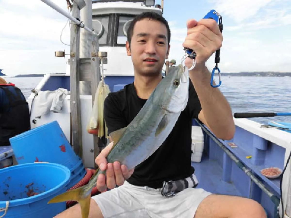 こちらもイナダ、淡路さん