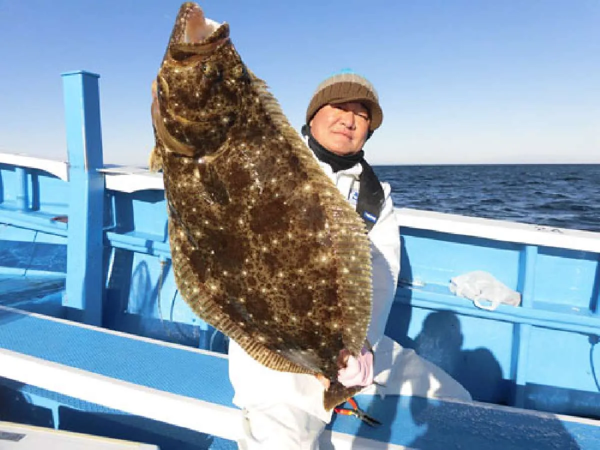 浅場でも3.6kgの良型が取り込まれた