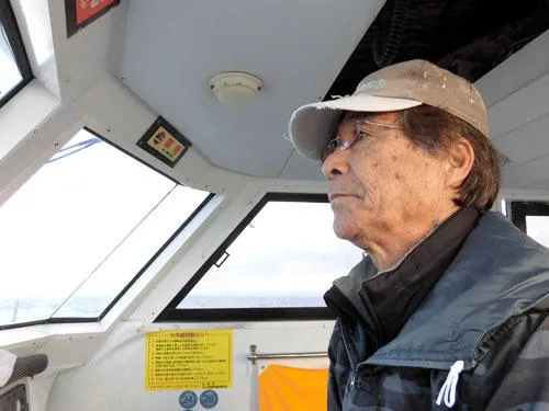 御前崎沖を知り尽くす小野田茂樹船長