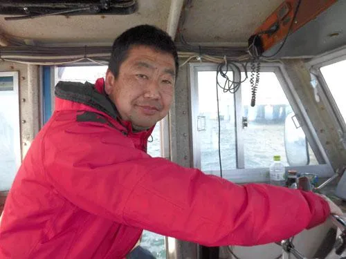 優しく面倒を見てくれる野口勝弘船長