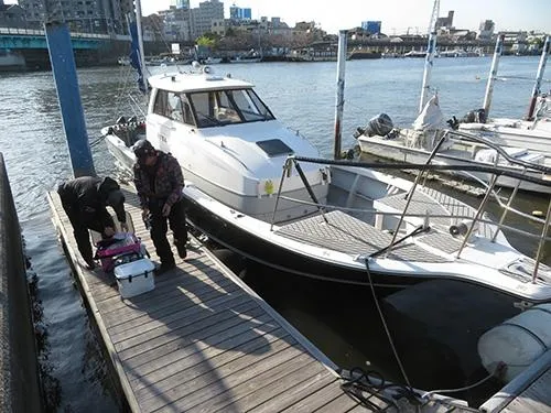 YAMAHA UF33 釣り船　係留相談