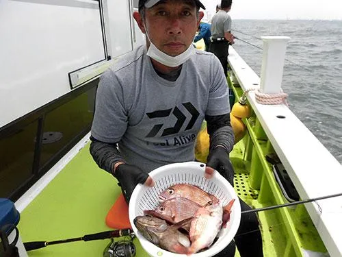 粘りの釣りで竿頭、お疲れさまでした！