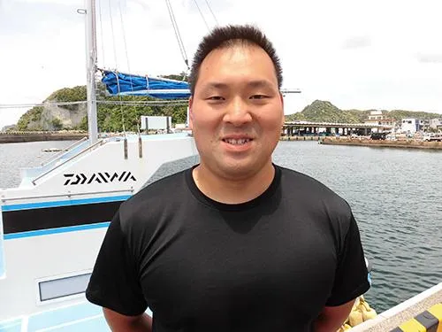 穏やかで親切な小滝俊之船長
