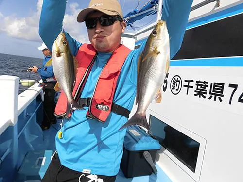 アタリから少し待てば一荷で上がる