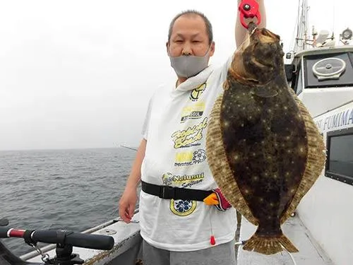 早速良型が釣れた！