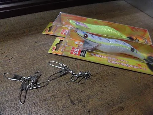 エギやサルカンがお手頃価格で購入できる