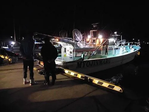 釣座の準備は乗船前に船長がしてくれる