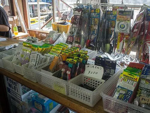 船宿が販売している仕掛けは安心