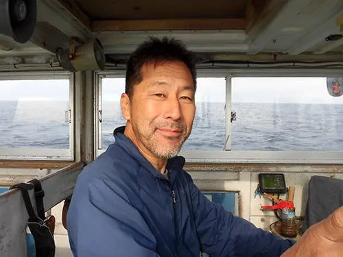 お世話になった梶ヶ谷泰宏船長