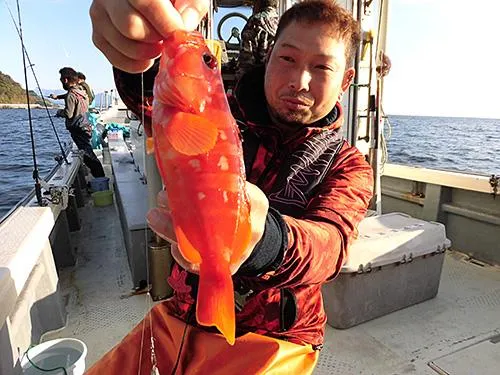 左舷大ドモ（船尾）！