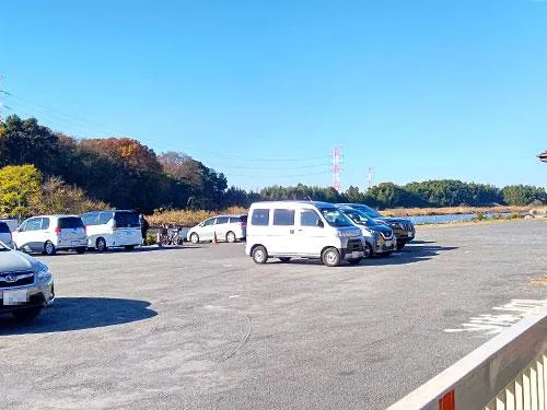 広いスペースのパーキング