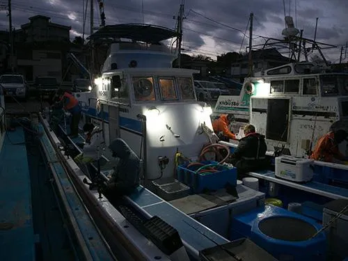 釣り座について準備をする