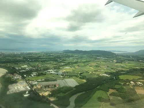 羽田からおよそ3時間で石垣島に到着