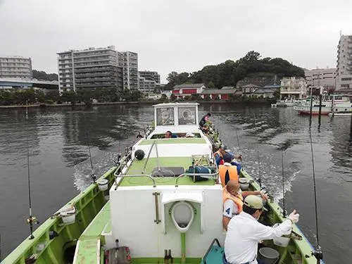 準備が整い次第、出船