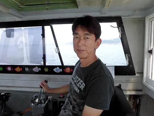 お世話になった臼井浩喜船長
