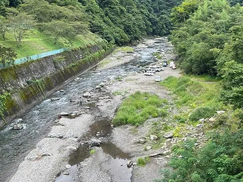 駐車ポイントも広く停めやすい