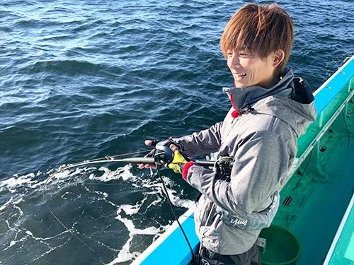やっぱり釣れると笑顔になります！