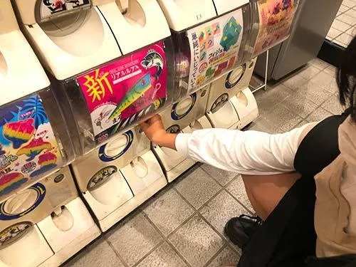 もちろん娘がガチャっとやった