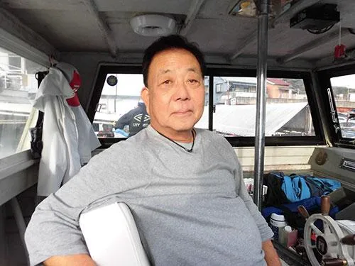 お世話になった山下克範船長