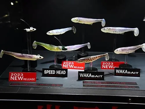 アラバマ系リグだけでなく、ジグヘッド、スイムジグ、ウェイテッドフックなどにも適している