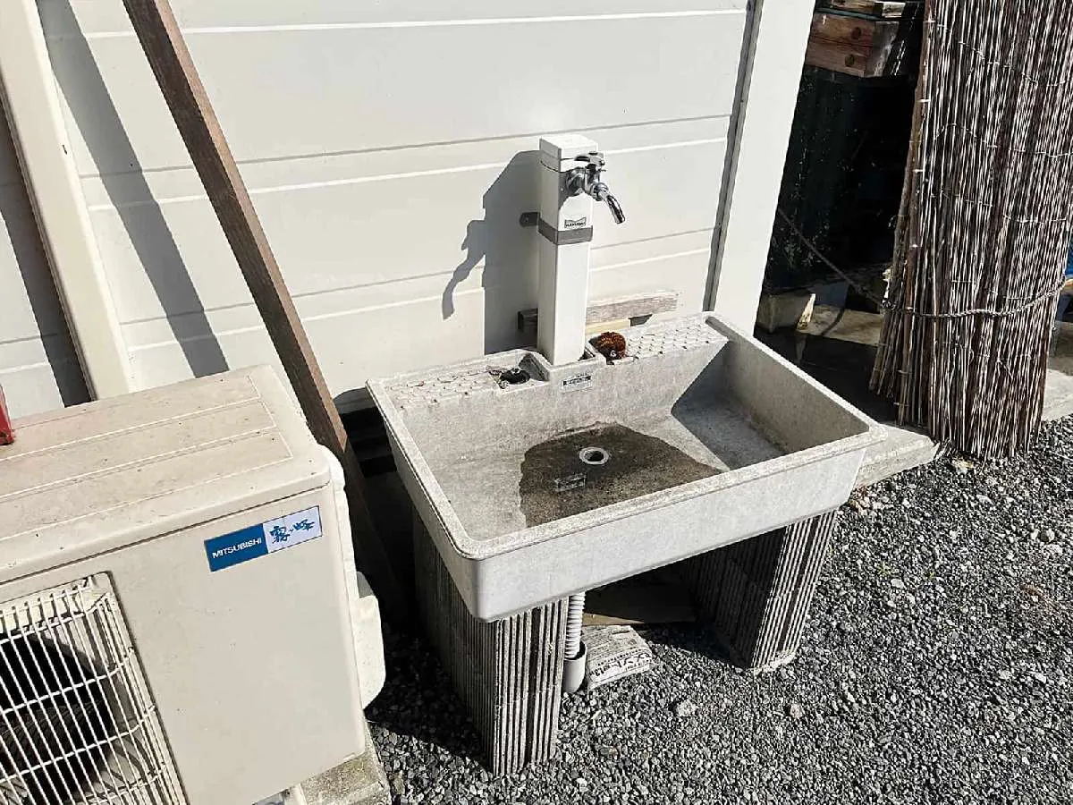 『旭水園』は水道があるなど至れり尽くせり