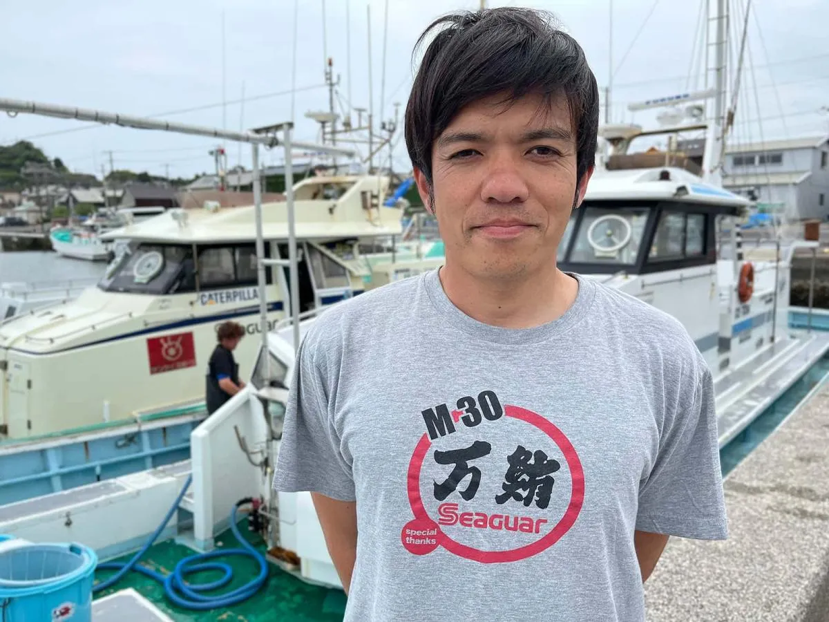 いつも親切丁寧な藤井大佑船長